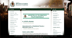 Desktop Screenshot of comune.rivoltadadda.cr.it